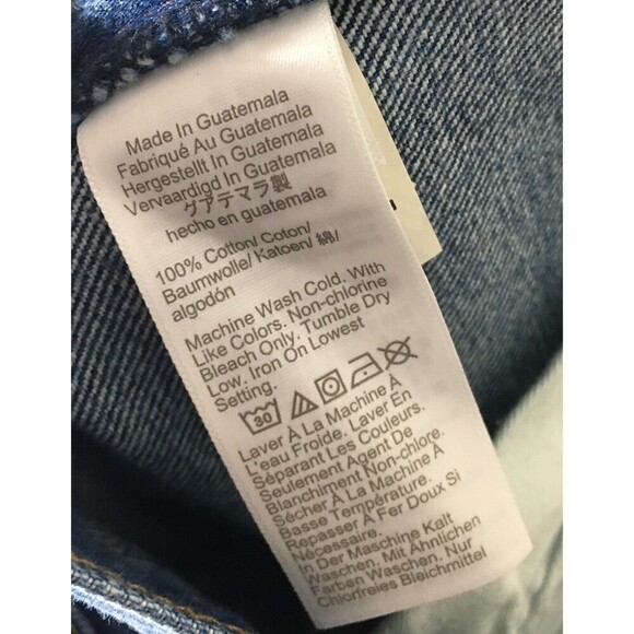 J Crew Jeans Men's Size 34 x 34 Blue Denim Tapered Leg 100% Cotton NEW TAGS - Picture 9 of 9